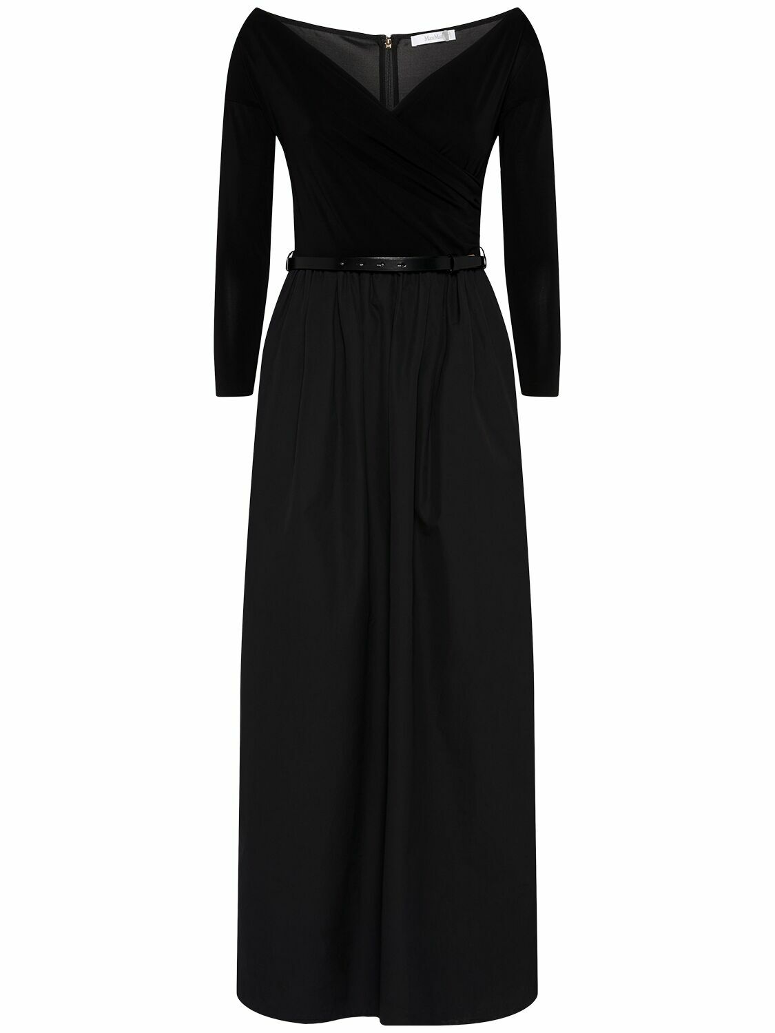 【送料関税込み】Max Mara Kaiser Long Dress Kaiser belted maxi dress in brown - Max Mara | Mytheresa