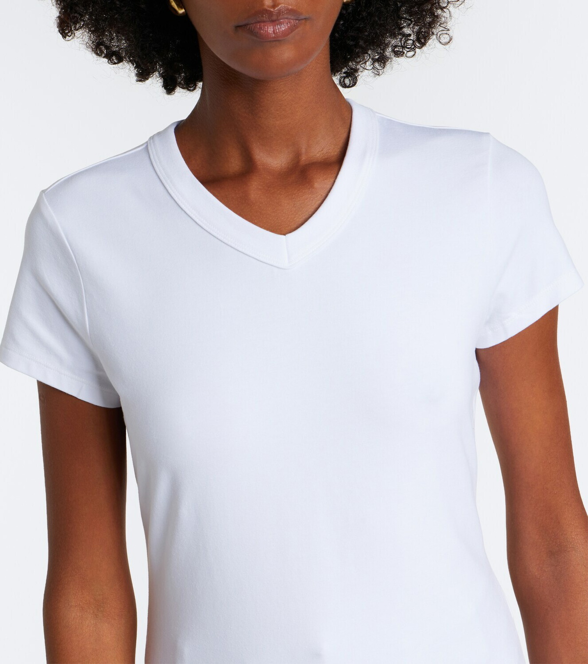 Veronica Beard Devin cotton-blend jersey T-shirt