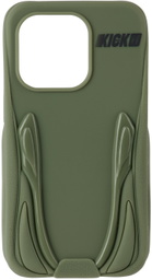 Urban Sophistication Green 'The Kick' iPhone 14 Pro Case