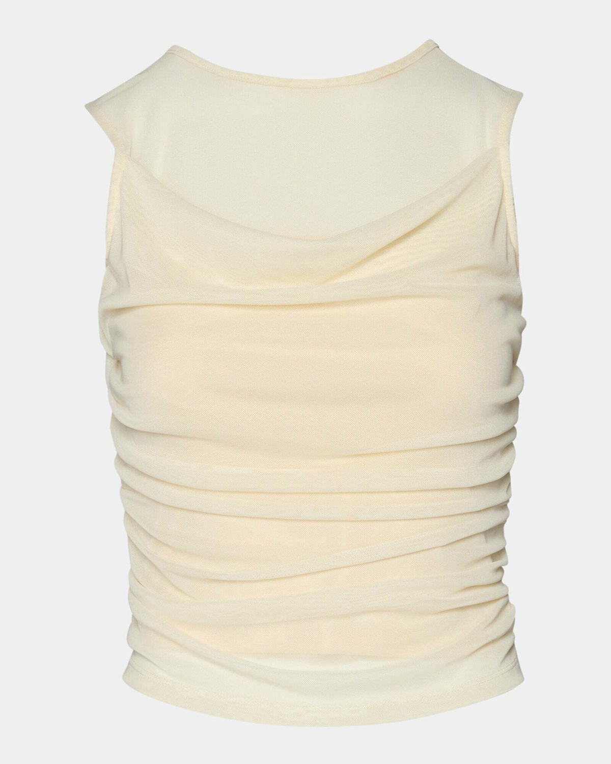 Steve Madden Roman Knit Top in Cream