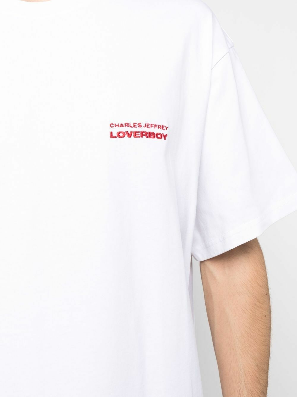 CHARLES JEFFREY LOVERBOY - Logo Cotton T-shirt