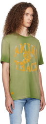 AMIRI Green 'Track' T-Shirt