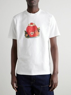 Carhartt WIP - Pudding Logo-Print Organic Cotton-Jersey T-Shirt - White
