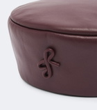 Ruslan Baginskiy Logo leather hat