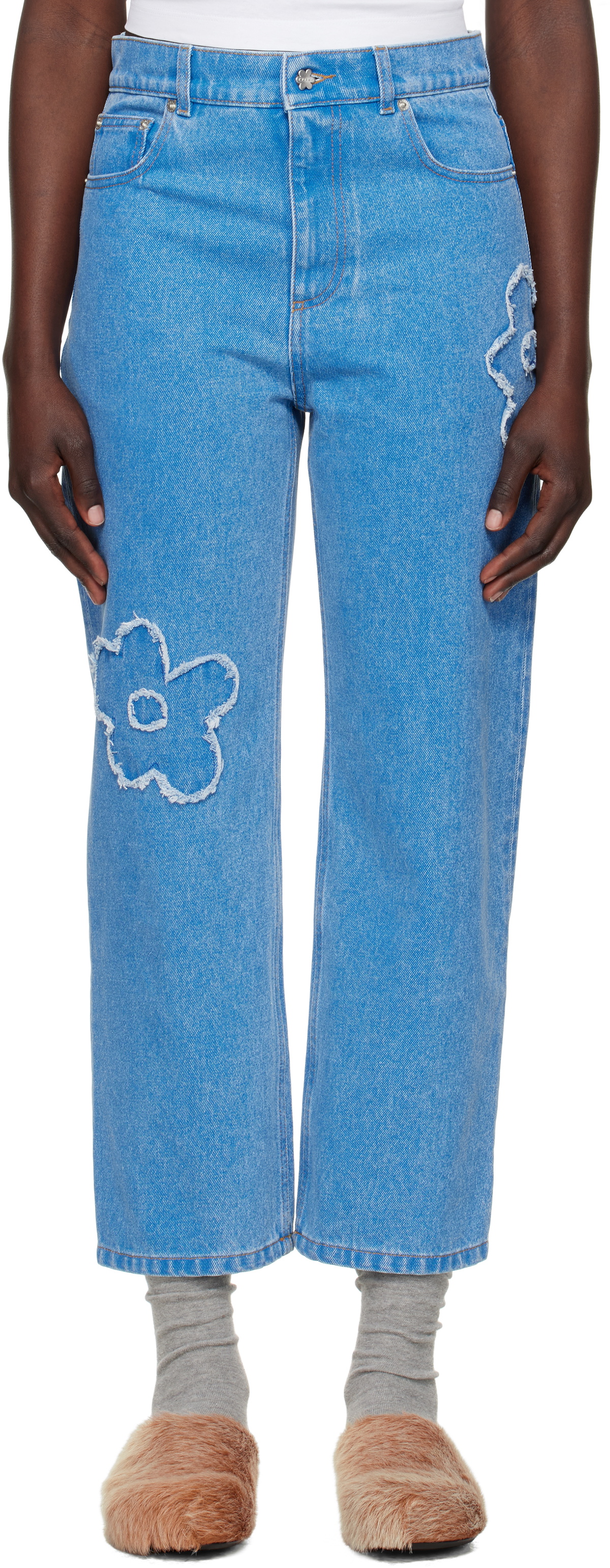 Marni Blue Boyfriend Jeans Marni
