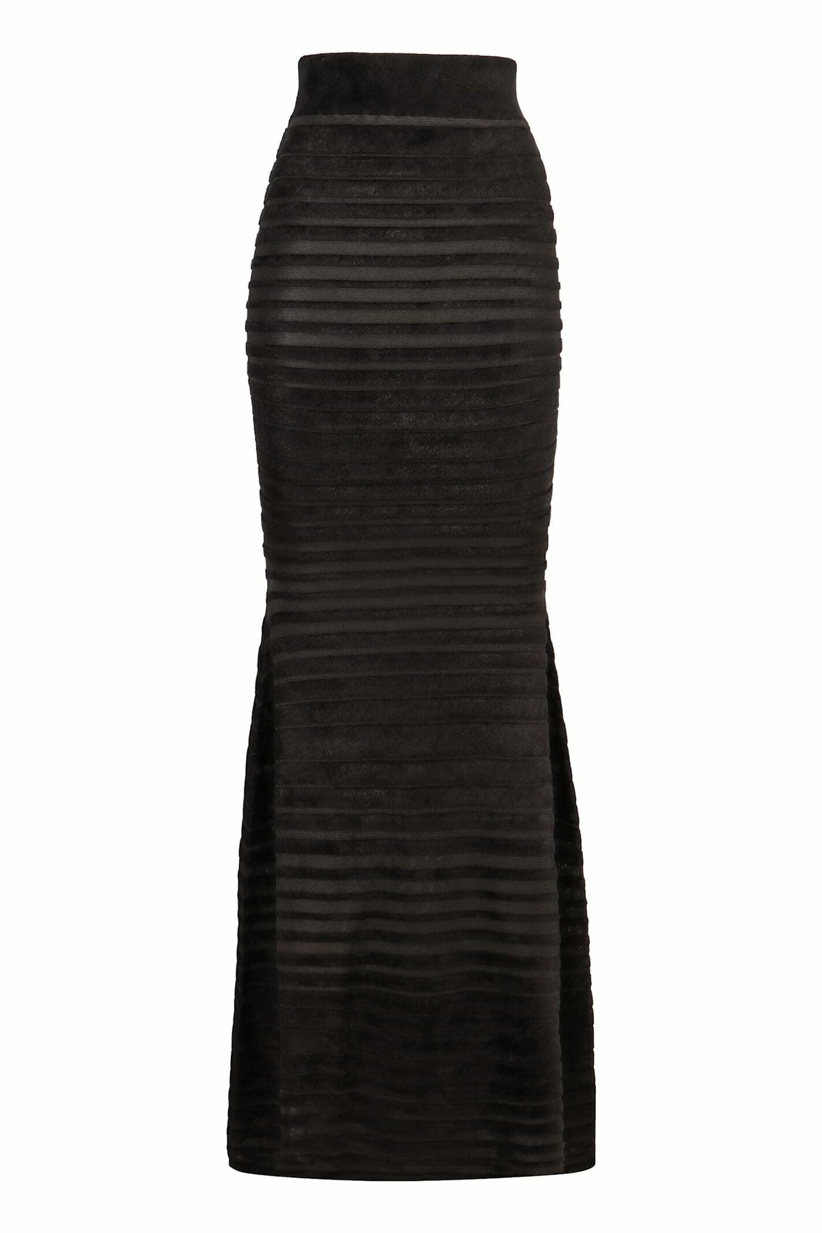 Nina Ricci Houndstooth tweed maxi skirt Nina Ricci