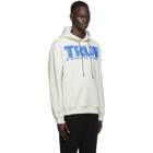 MCQ Off-White True Freedom Relaxed Hoodie
