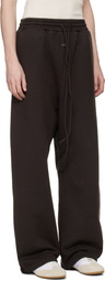 Fear of God Brown Sunfaded Wide Leg Sweatpants