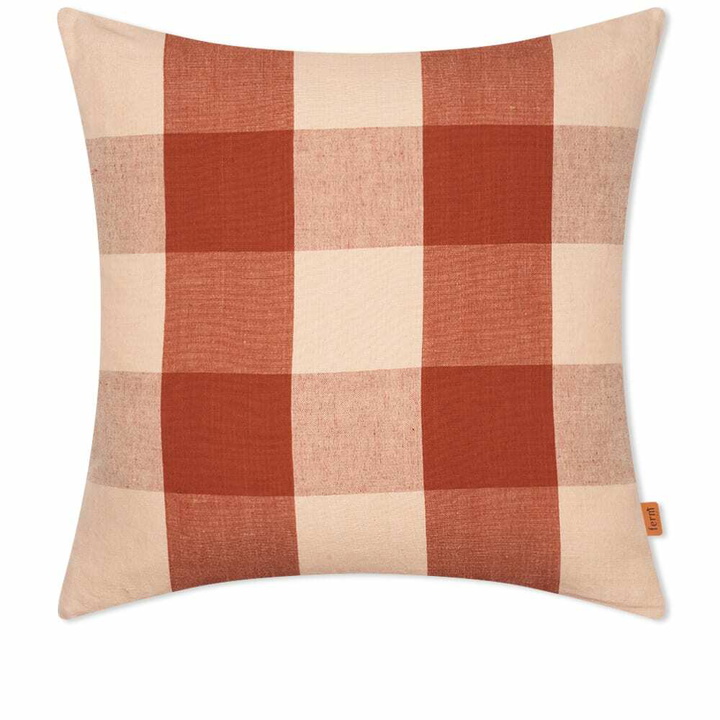 Photo: Ferm Living Grand Cushion in Rose/Rust