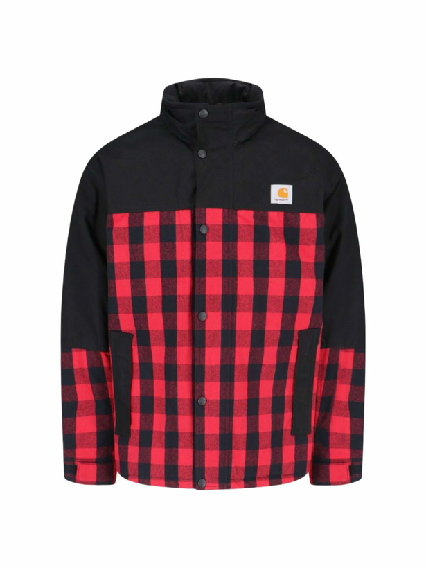 Photo: Junya Watanabe X Carhartt Wip Technical Check Jacket