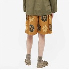 Story mfg. Men's Flower Bridge Shorts in Bark Flower Portal Print
