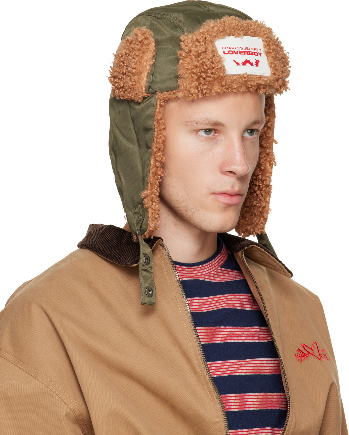 Charles Jeffrey LOVERBOY Khaki Trapper Hat
