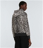 Tom Ford - Leopard-print velour hoodie