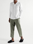 Onia - Camp-Collar Linen Pyjama Shirt - White