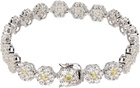 Hatton Labs Yellow & White Daisy Tennis Bracelet