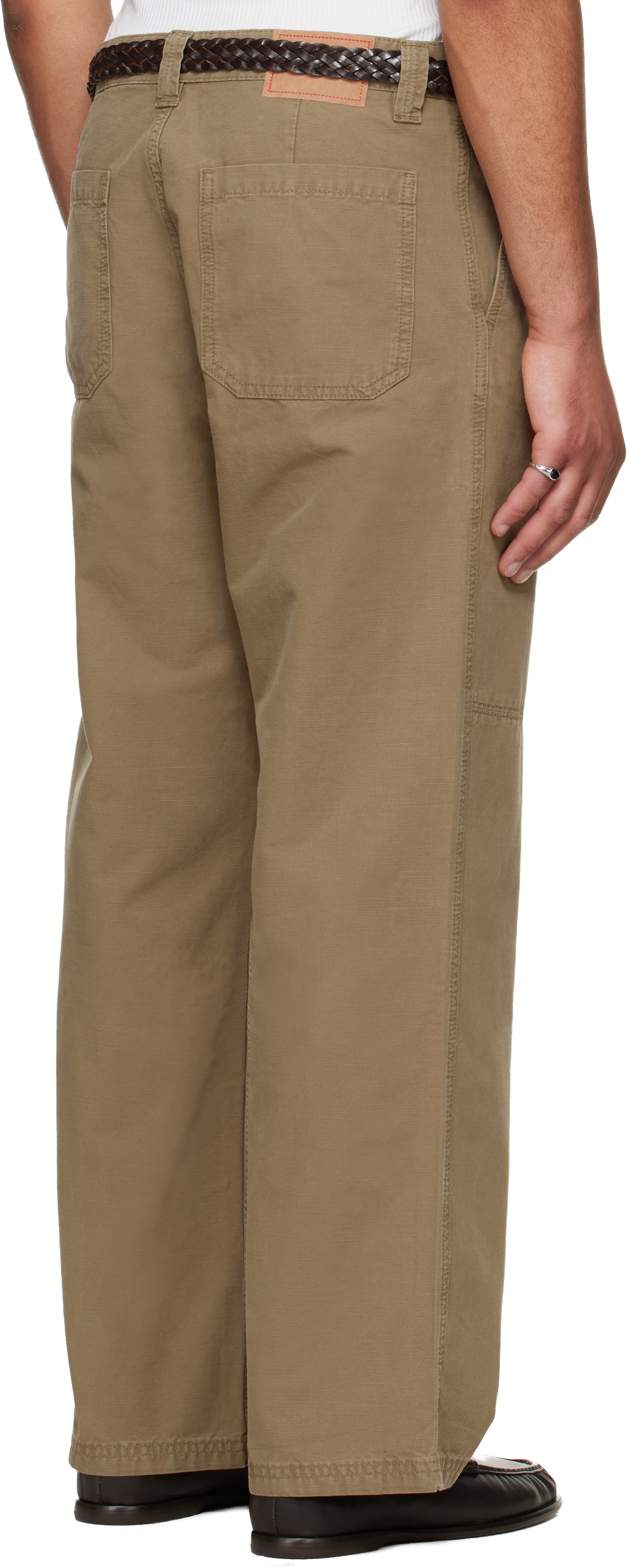JEANERICA Beige Genua Chino Trousers