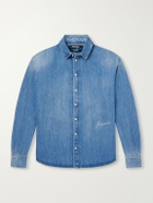 Jacquemus - Logo-Printed Denim Shirt - Blue