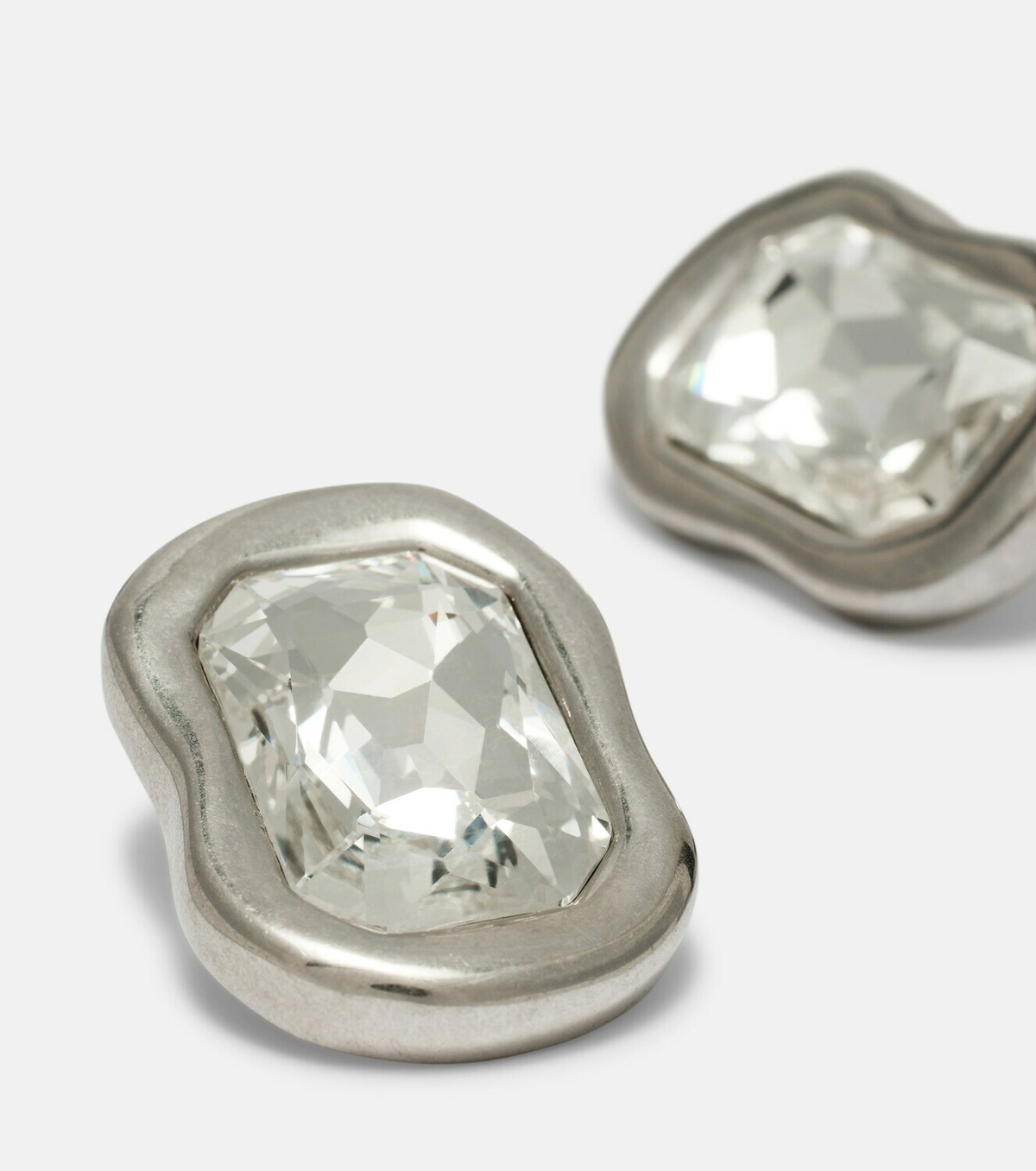Givenchy Sculptural Crystal embellished earrings