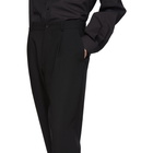 Comme des Garcons Homme Deux Black Wool Trousers