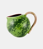 Bordallo Pinheiro Melancia ceramic pitcher