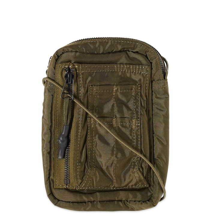 Photo: Maharishi Men's Ma Pocket Pouch Cross Body Bag in Olive