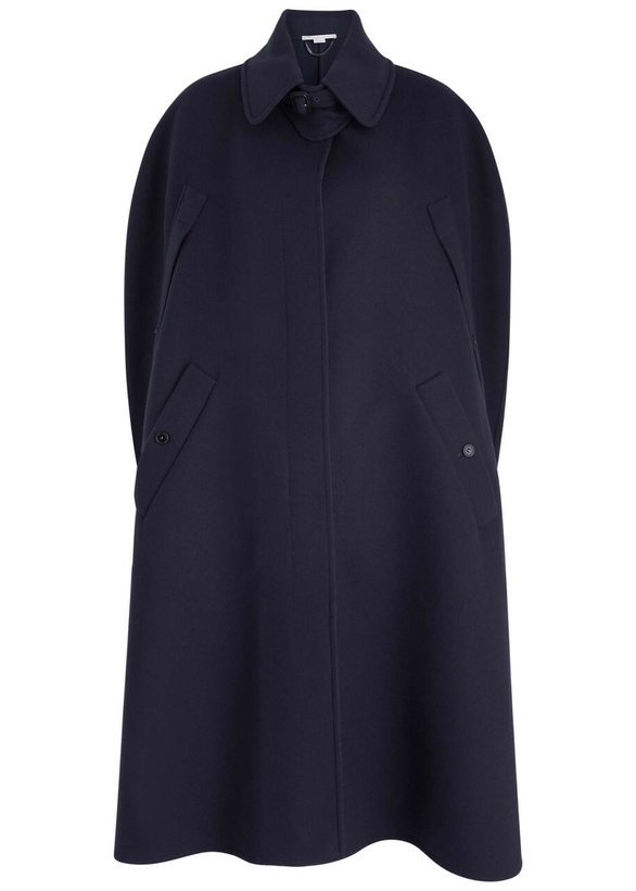 Photo: Stella Mccartney Wool Cape Navy