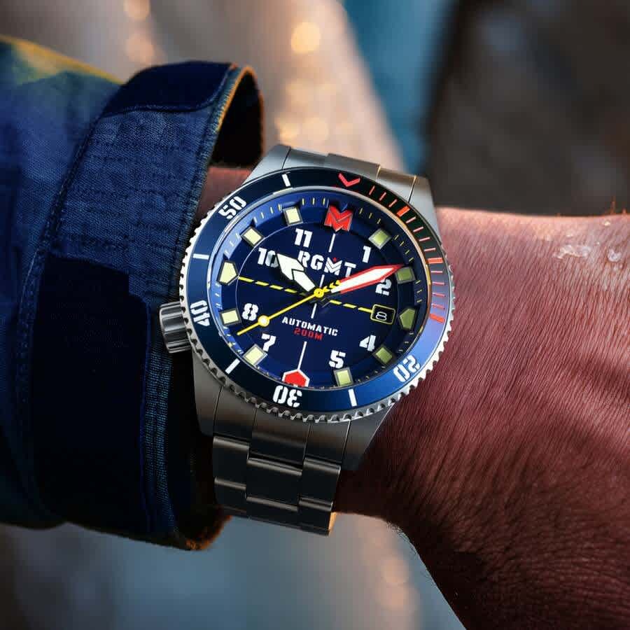 RGMT Recon Diver Automatic Blue Dial Mens Watch RG-8075-22