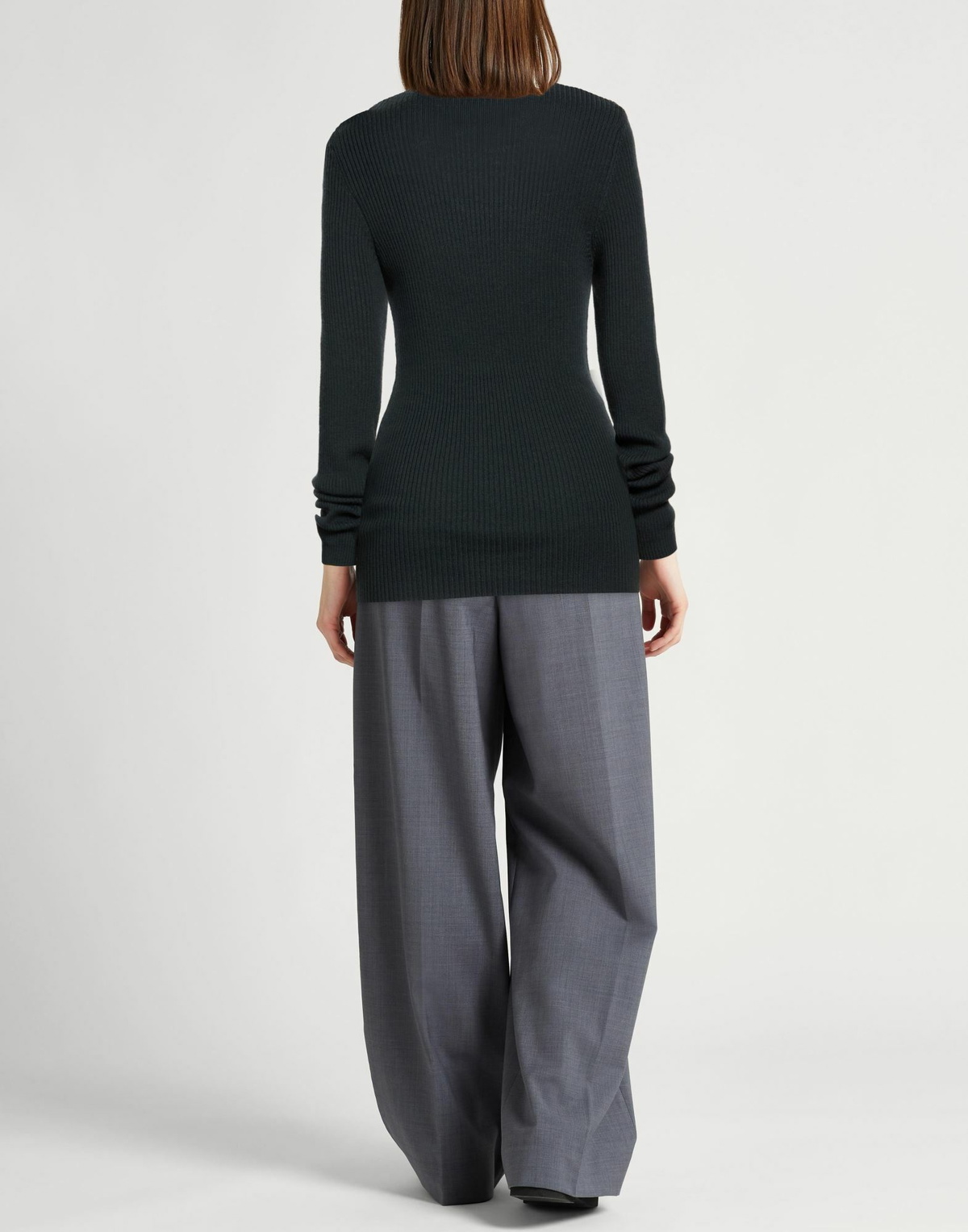 Crossley Womens Turtleneck Charcoal
