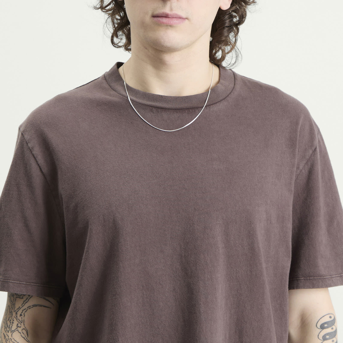 Tom Wood 20.5" Jil Chain Necklace in Silver 