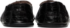 Cordera Brown Crocodile Slippers