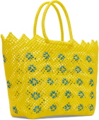 HARAGO Yellow Upcycled Tote