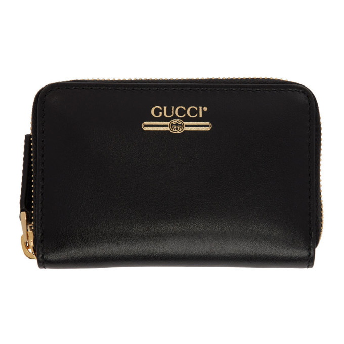 Photo: Gucci Black Zip Card Case Wallet