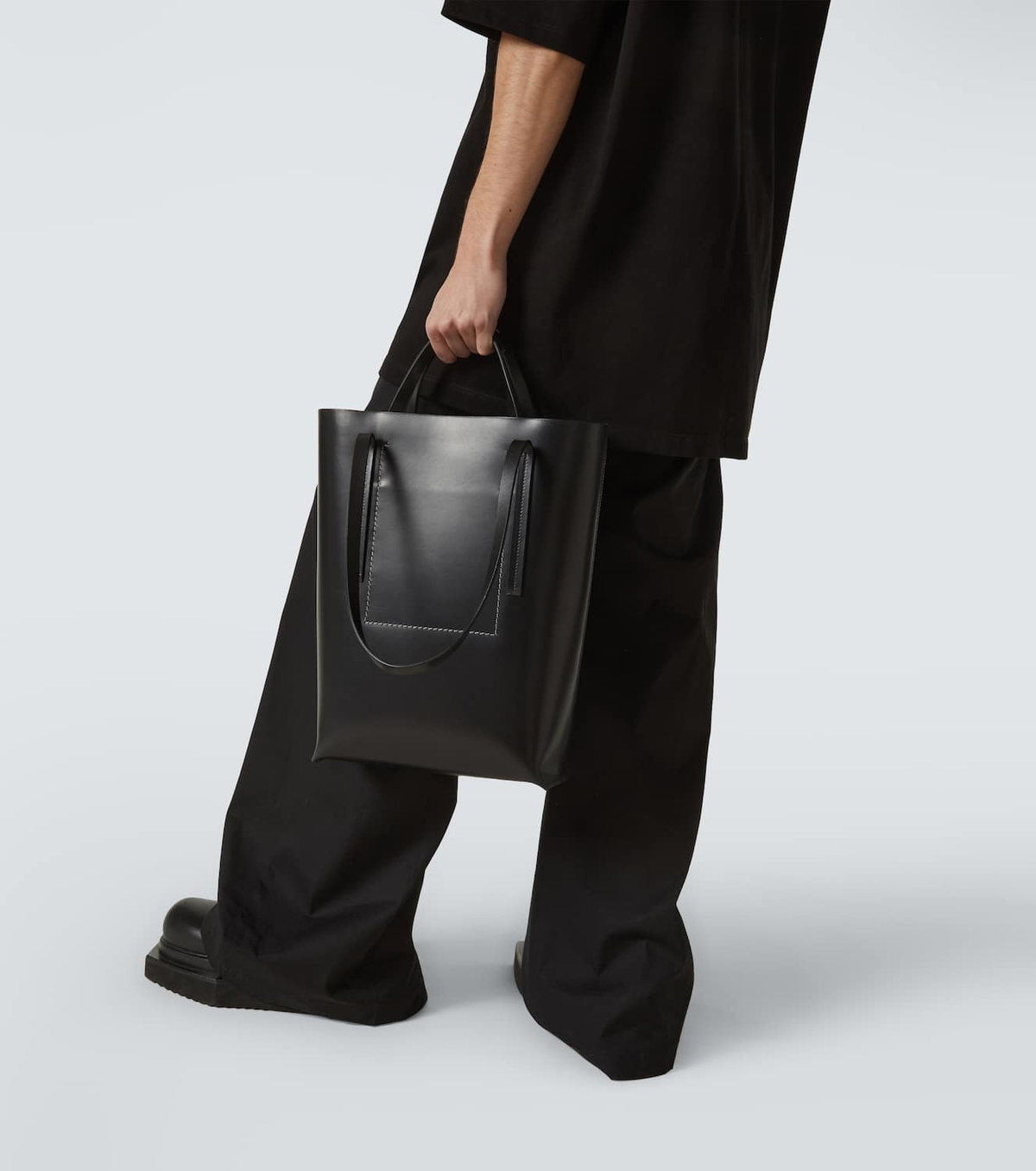 トートバッグ Rick Owens Bag Rick Owens - Leather tote bag Rick Owens
