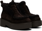 Gianvito Rossi Brown Yari Boots