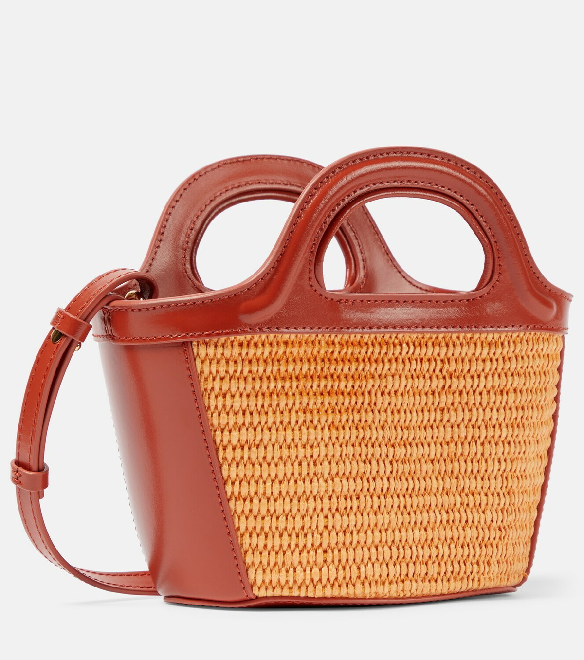 Marni Tropicalia Medium raffia tote bag Marni