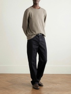 The Row - Leon Slub Cotton-Jersey T-Shirt - Neutrals
