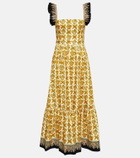 Etro - Printed cotton-blend poplin maxi dress