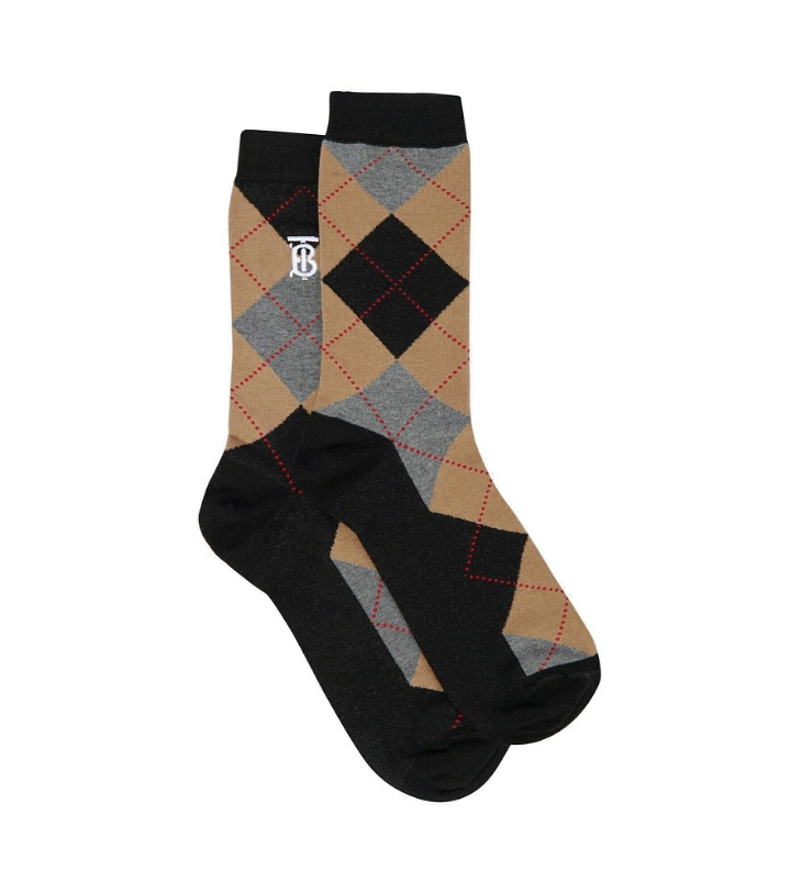 Photo: Burberry - Cotton argyle socks