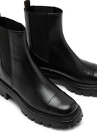 Stuart Weitzman Emerson 50 Leather Chelsea Boots Black