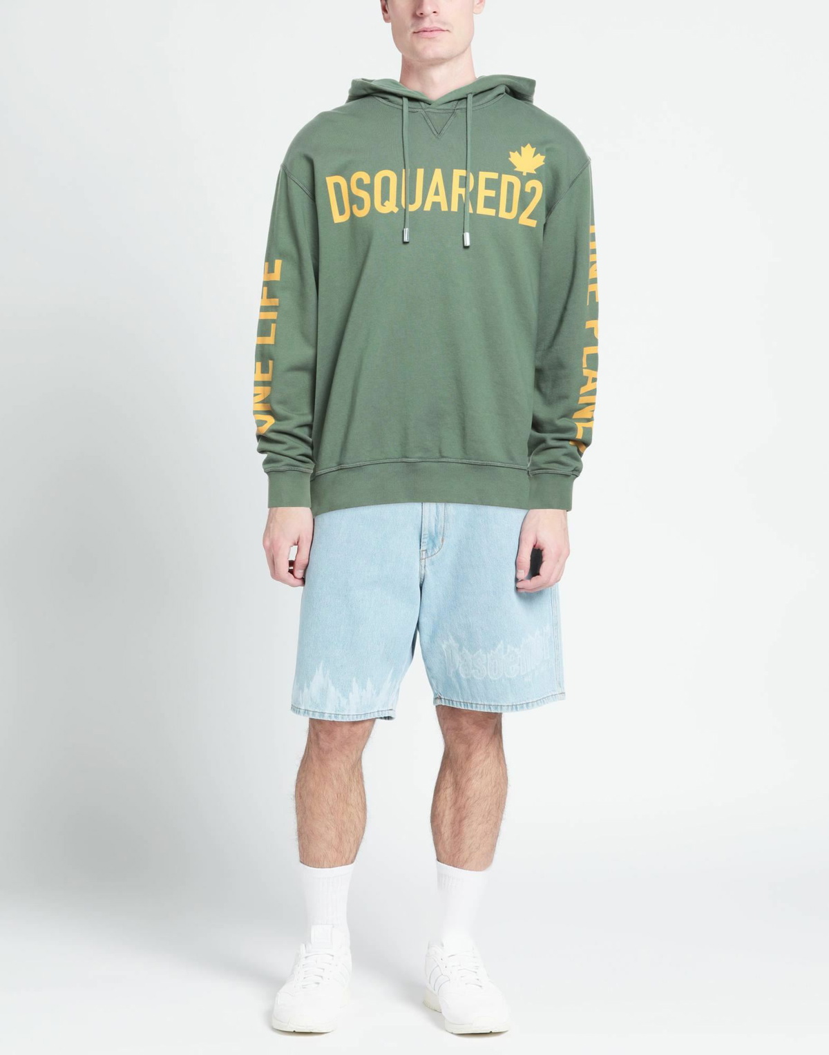 Dsquared2 Mens Sweatshirt Military in Green