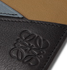 LOEWE - Puzzle Logo-Debossed Full-Grain Leather Cardholder - Multi