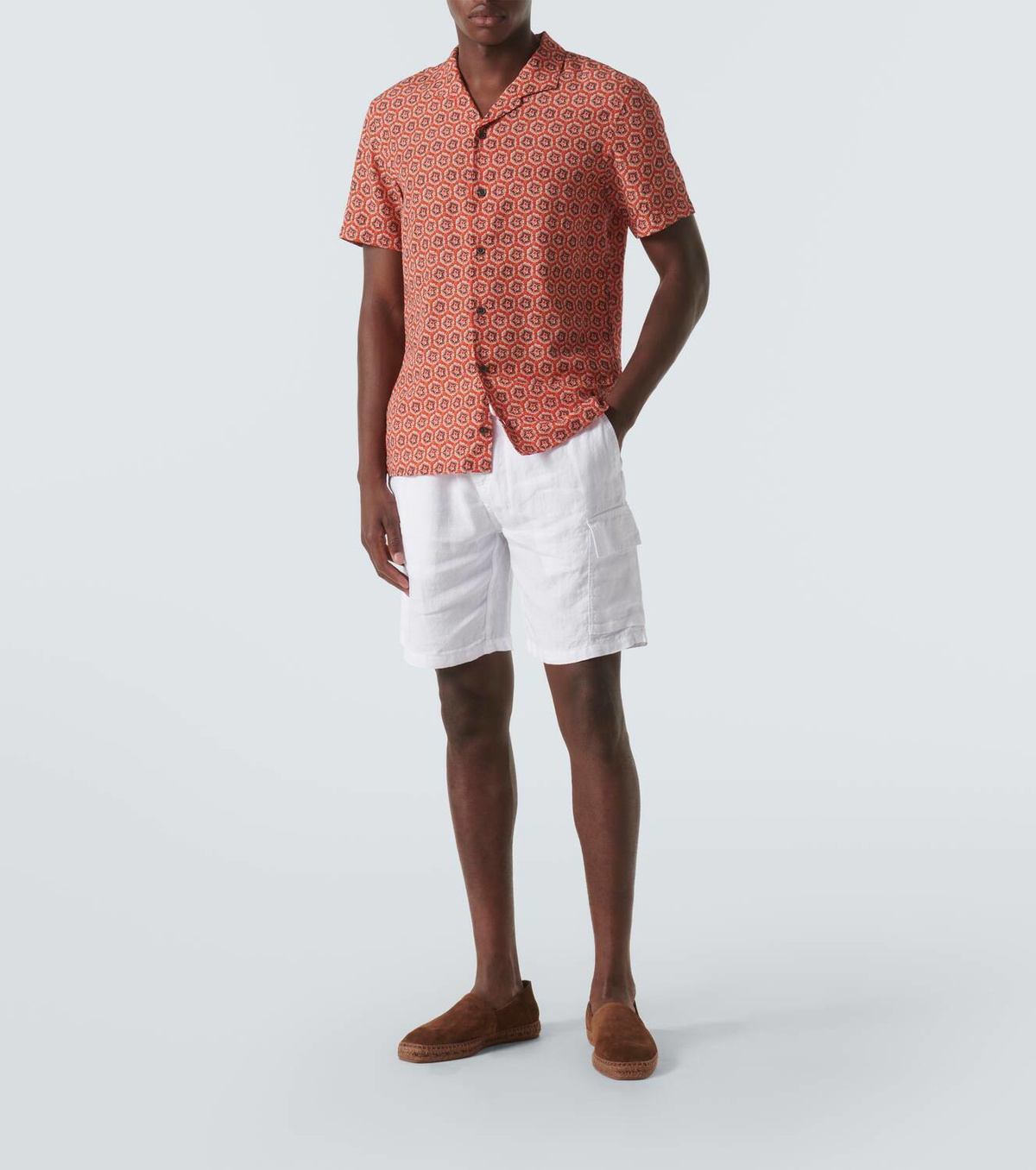 Orlebar Brown Ribbert bowling shirt