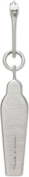 Rick Owens Silver Porterville Sacro Single Earring