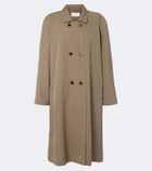 The Row Emma double-breasted wool coat