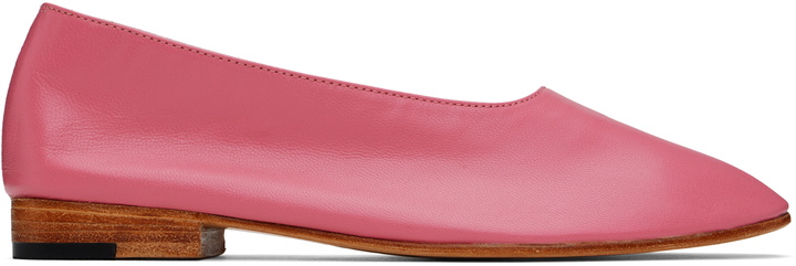 Photo: Martiniano Pink Glove Ballerina Flats