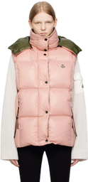 Moncler Pink Luzule Down Vest