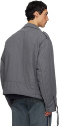 MM6 Maison Margiela Gray Sports Jacket