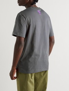 Billionaire Boys Club - Logo-Print Cotton-Jersey T-Shirt - Gray