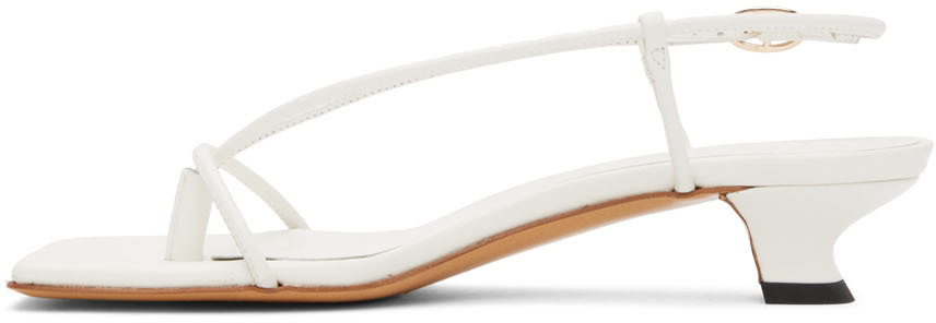 by Malene Birger Off White Tevia Sandals by Malene Birger