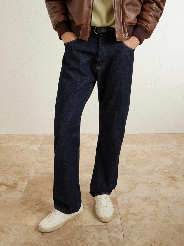 Photo: Golden Goose - Soul-Star Distressed Leather Sneakers - White